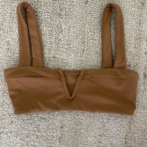 L SPACE bikini top